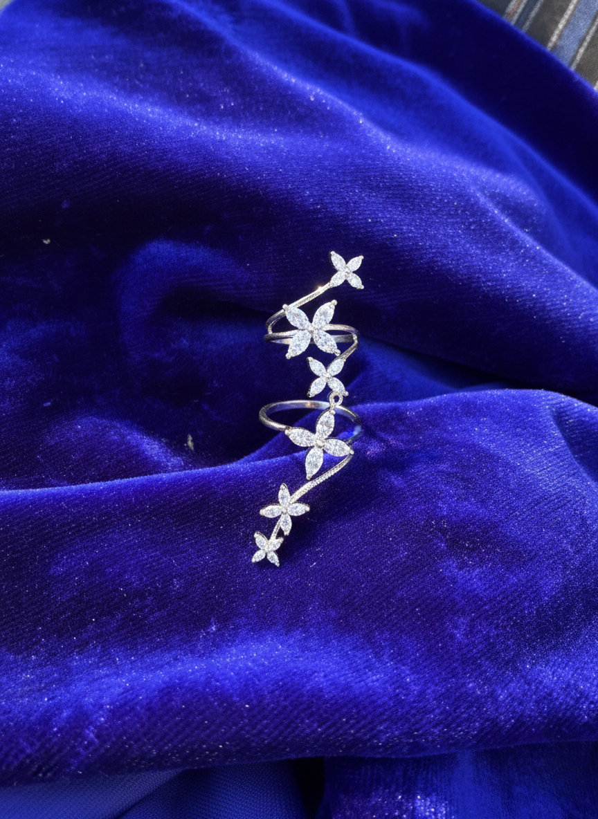 Silver Crown of Élysia Ring | RVR-7