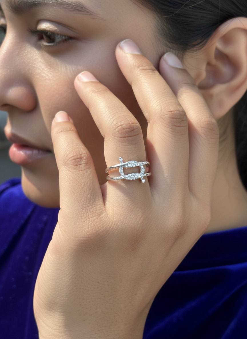 Silver Eternal Ravien Ring | RVR-30