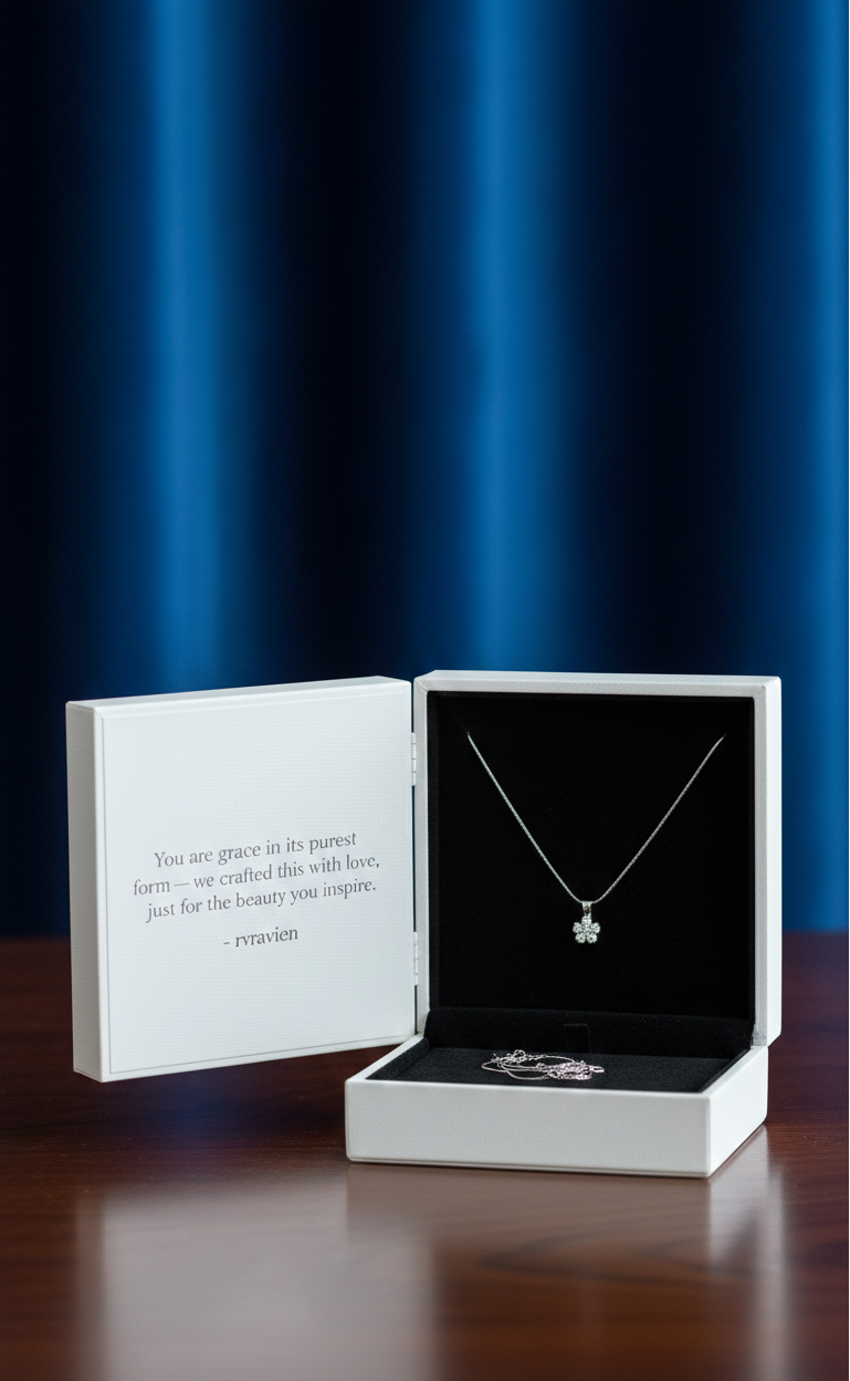 Silver Timeless Bloom Pendant | RP-23