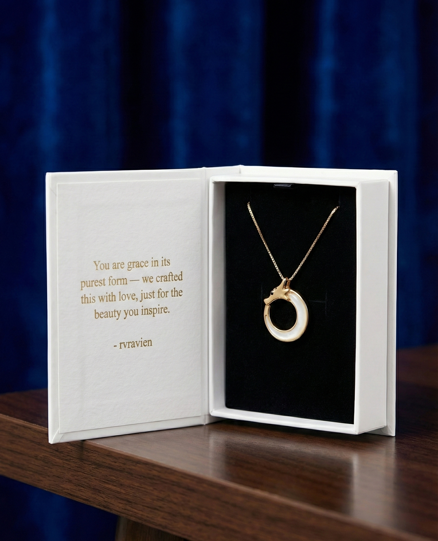 Rose Gold Bloom of Dynasty Pendant | RVP-20