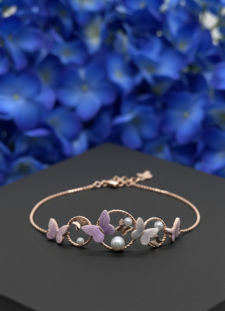 Rose Gold Drift Bracelet| RVB-15