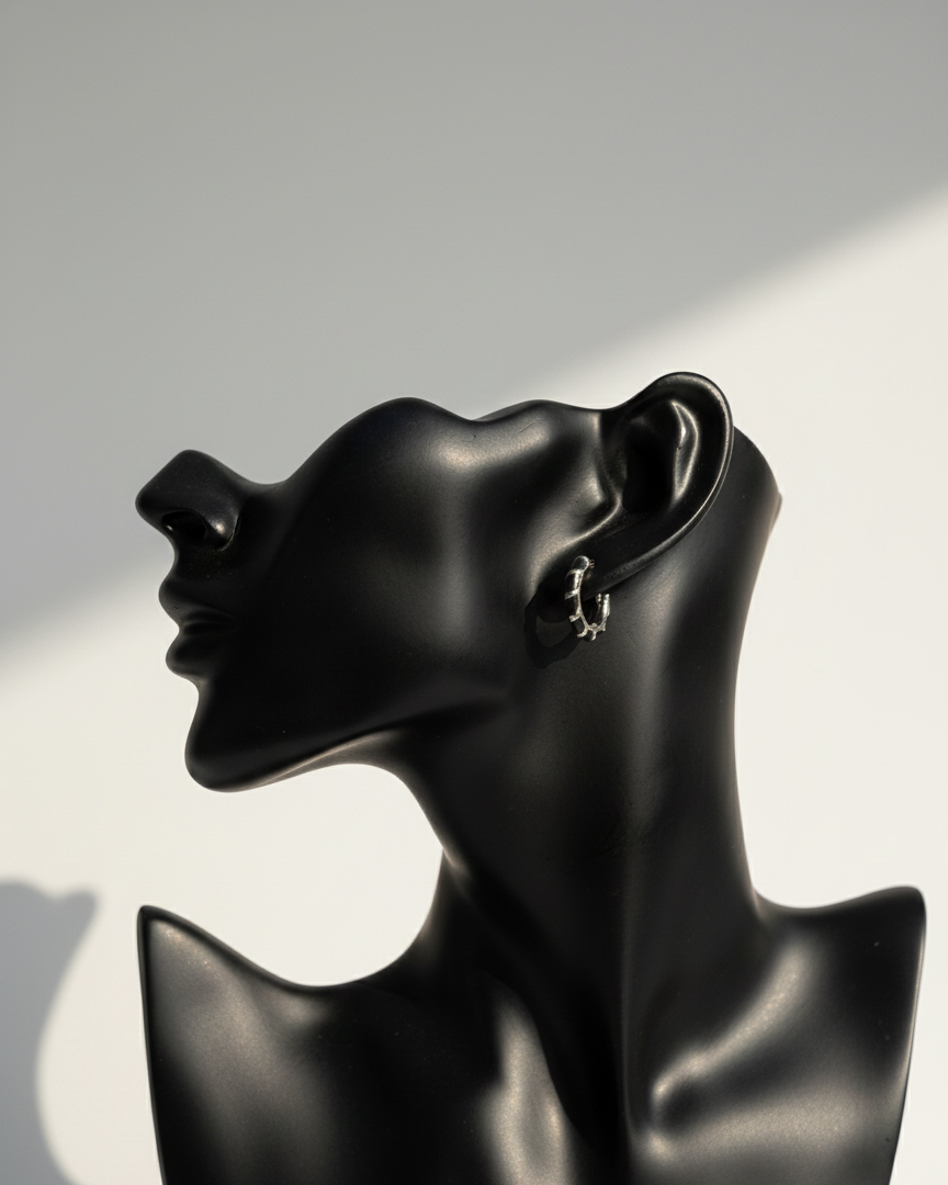 Silver RVRAVIEN Élysée Earrings