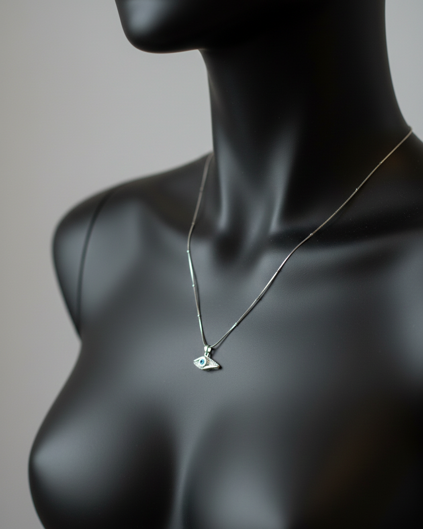 Silver Mystic Protection Evil Eye | RV-12