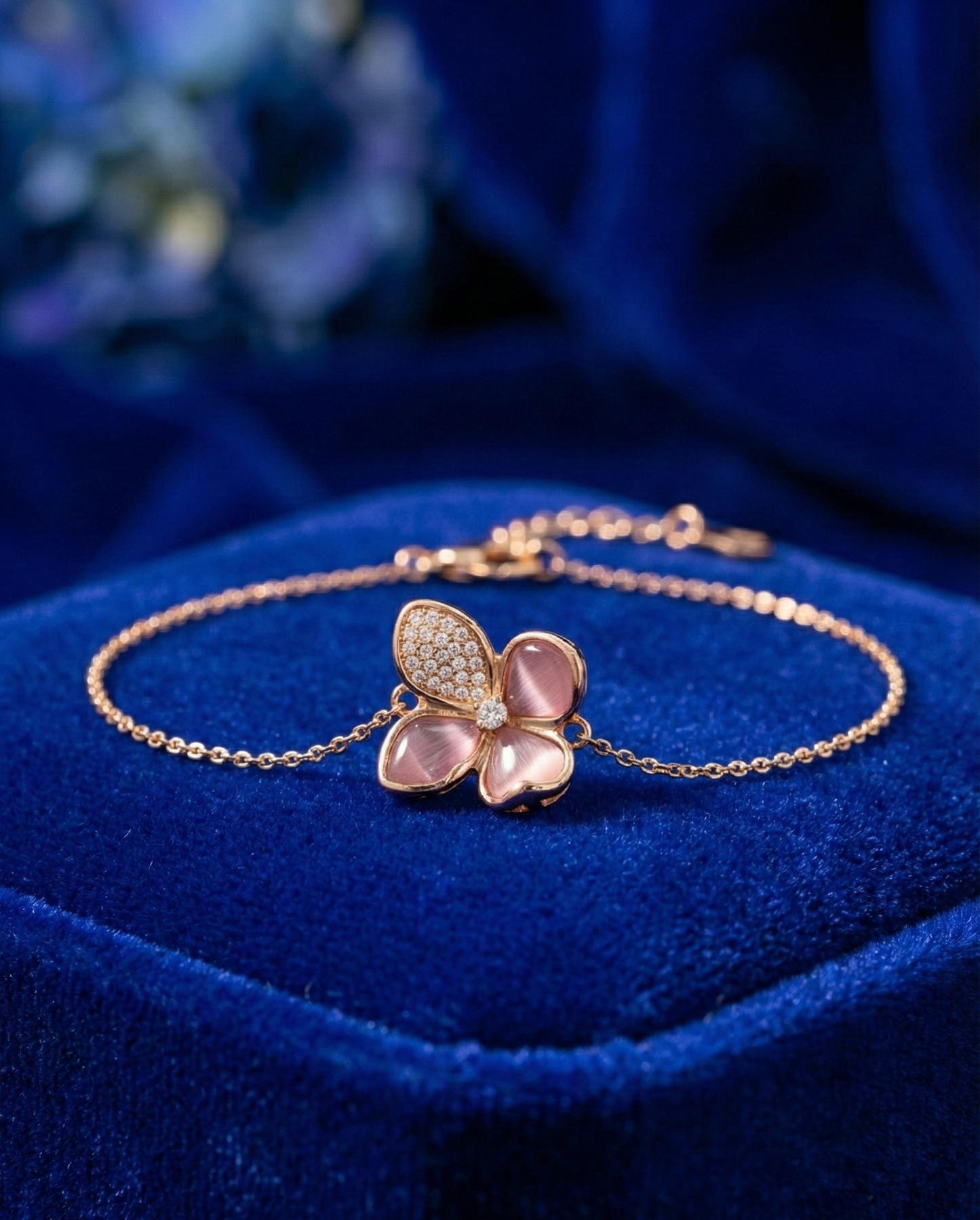 Silver Opaline Whisper Bracelet|RVB-7