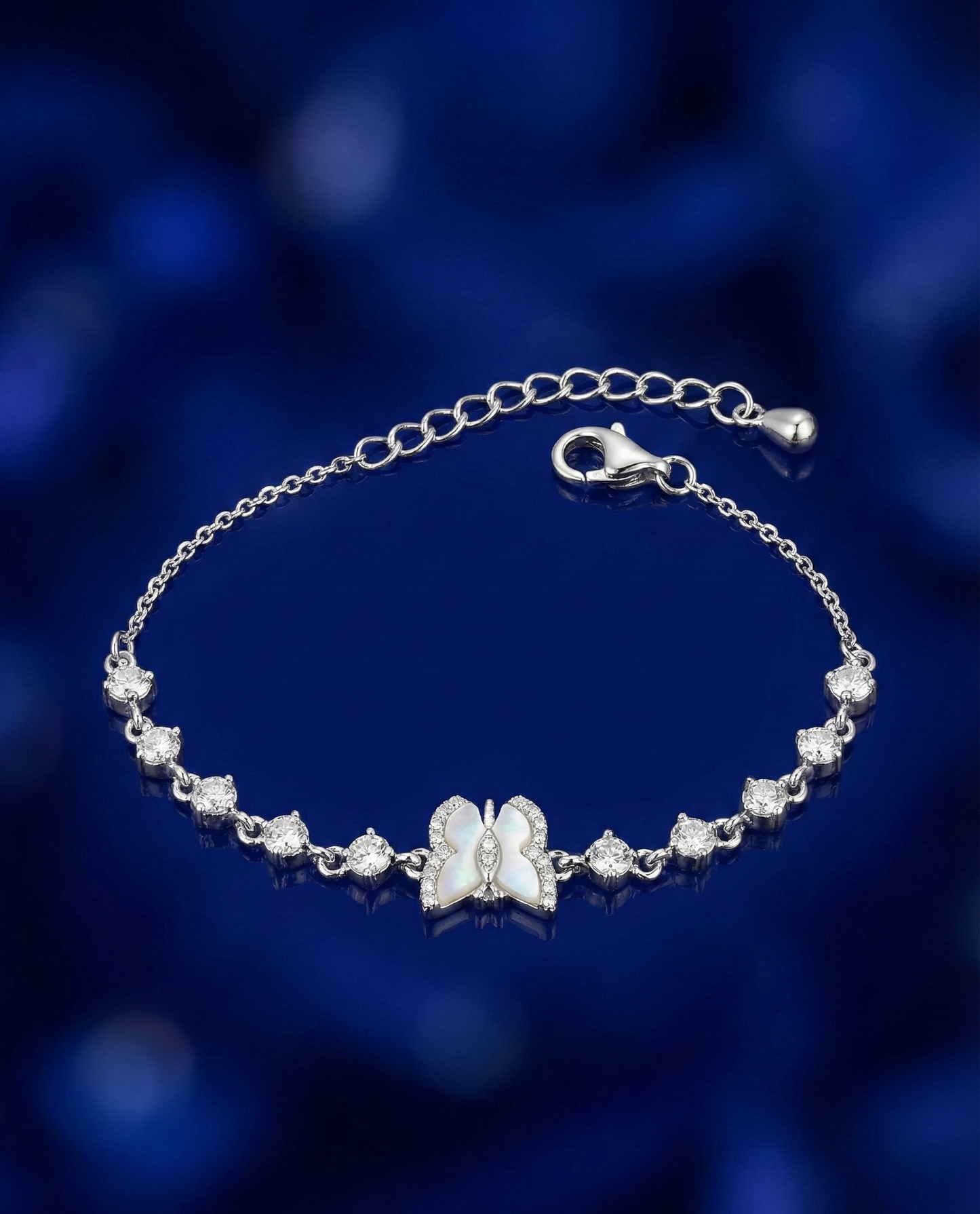 Silver Opal Skyfire Bracelet|RVB-38