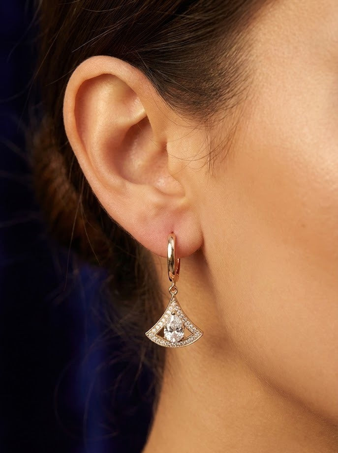 Rose Gold Opal Dream Earrings | RVE-07