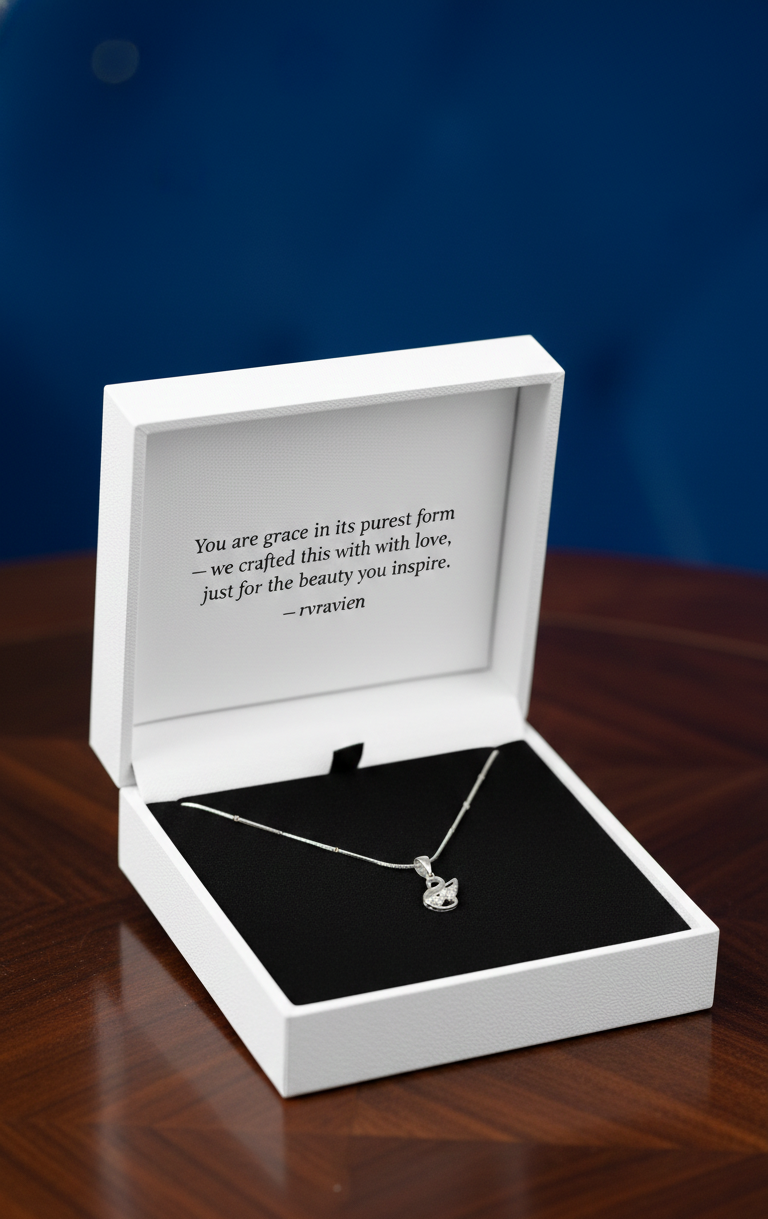 Silver Luminance Heirloom Pendant | RP-24