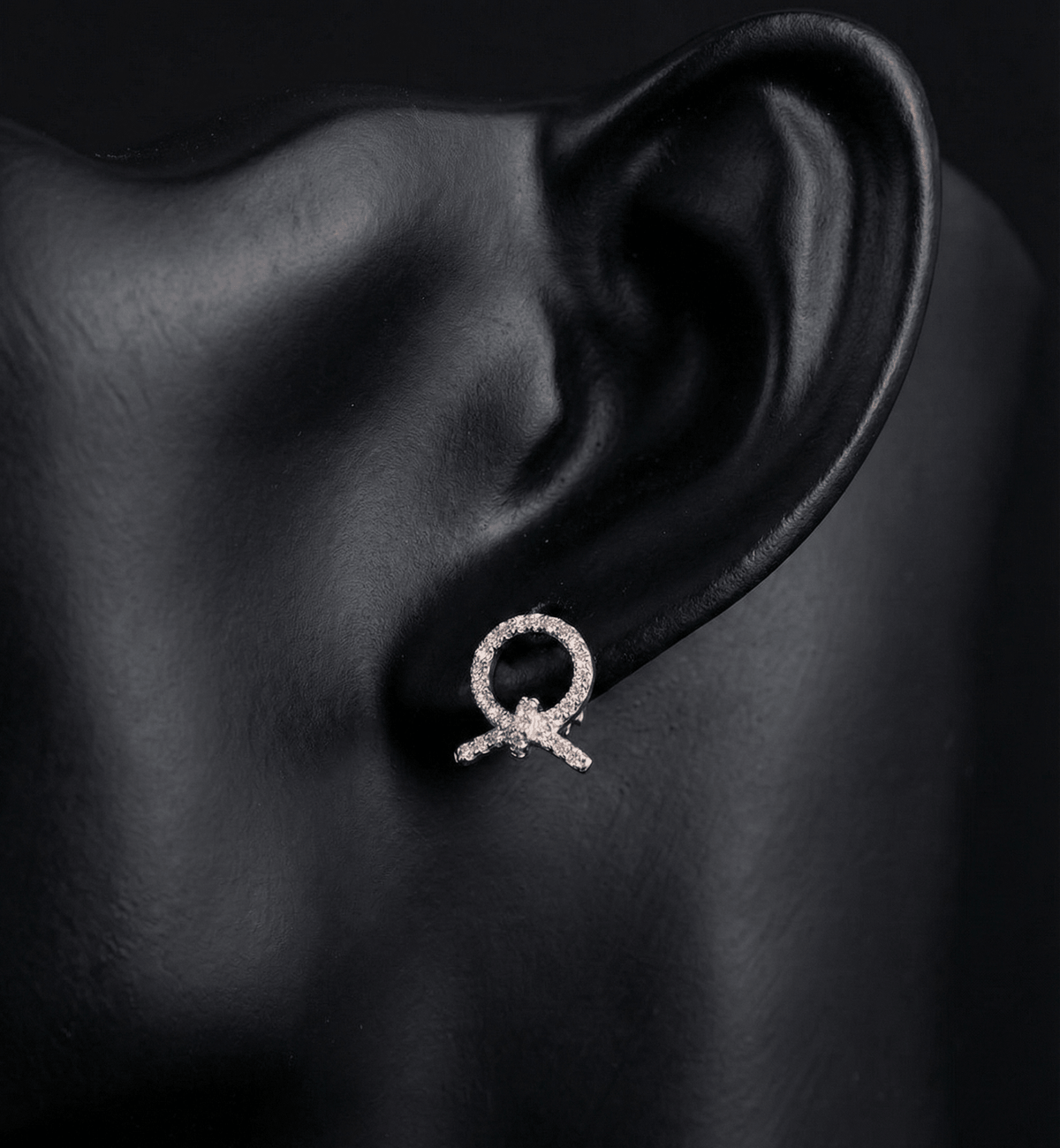 Rose Gold Amethyst Earrings | RVE-15