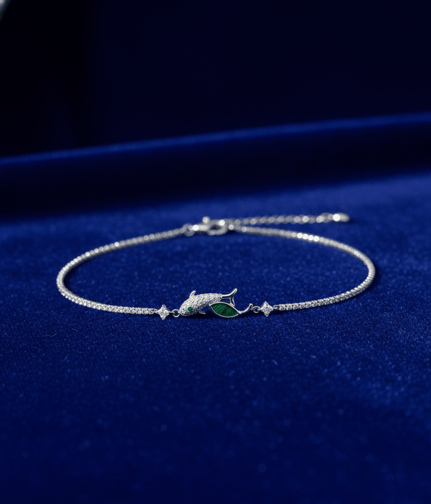 Silver Azure Halo Bracelet|RVB-39