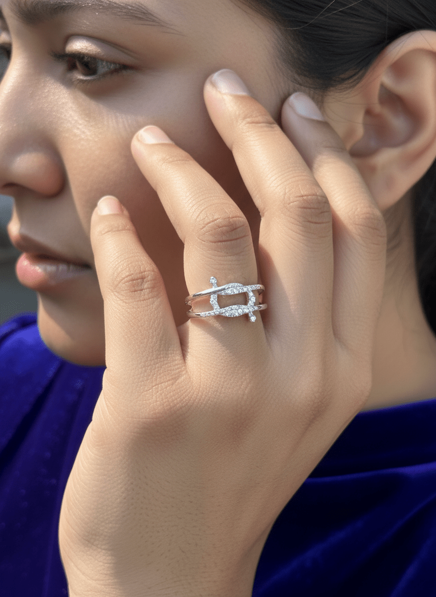 Silver Eternal Ravien Ring | RVR-30