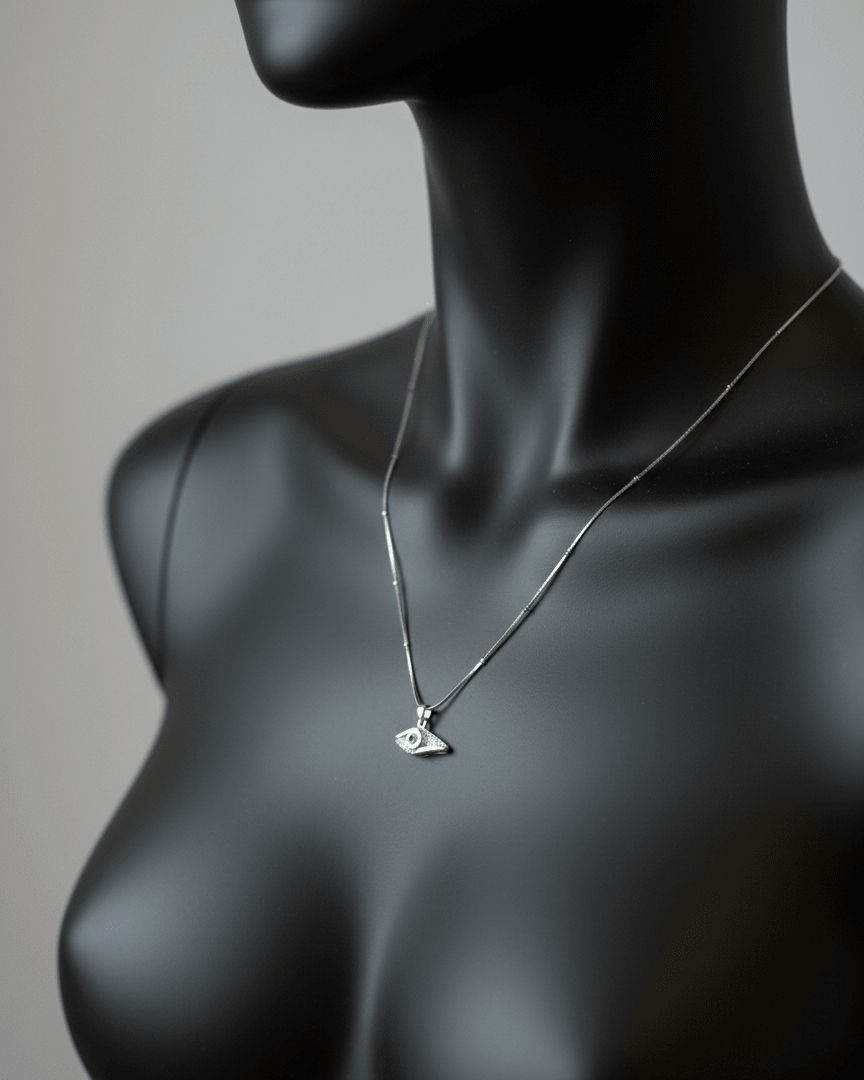 Silver Mystic Protection Evil Eye | RV-12