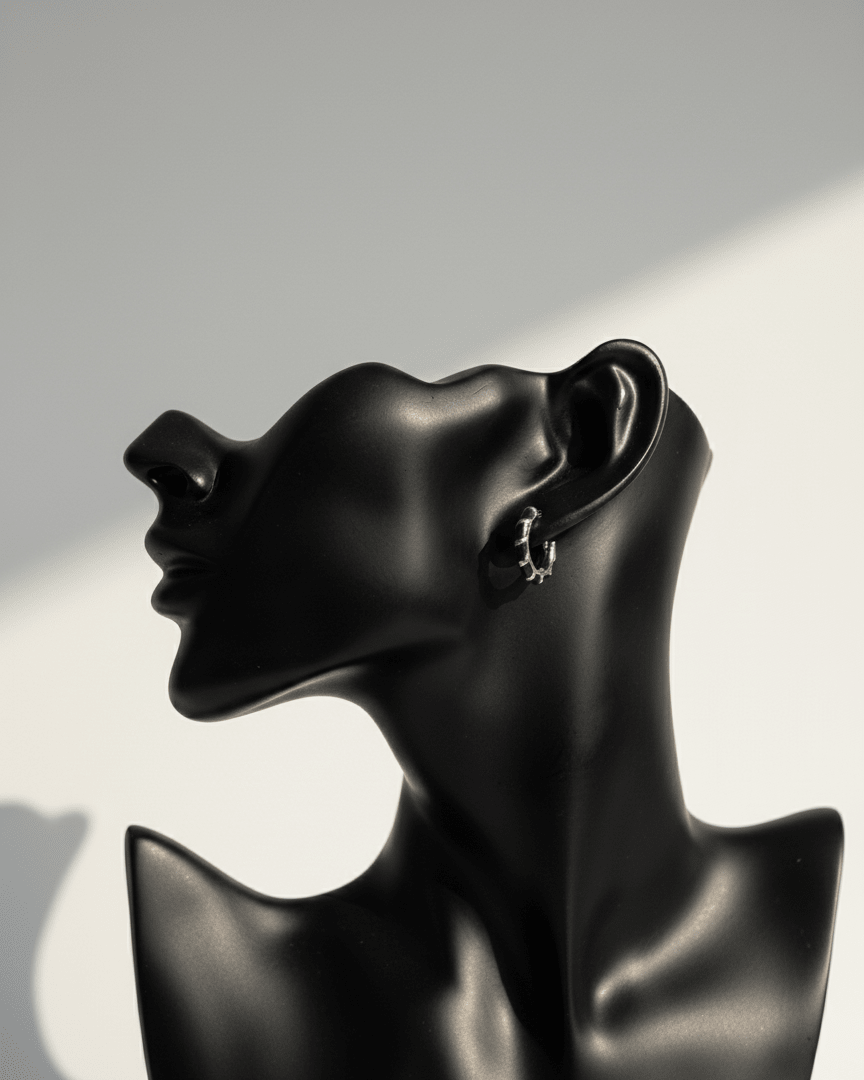 Silver RVRAVIEN Élysée Earrings
