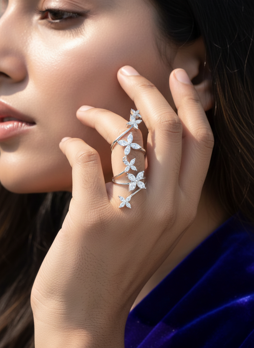 Silver Crown of Élysia Ring | RVR-7