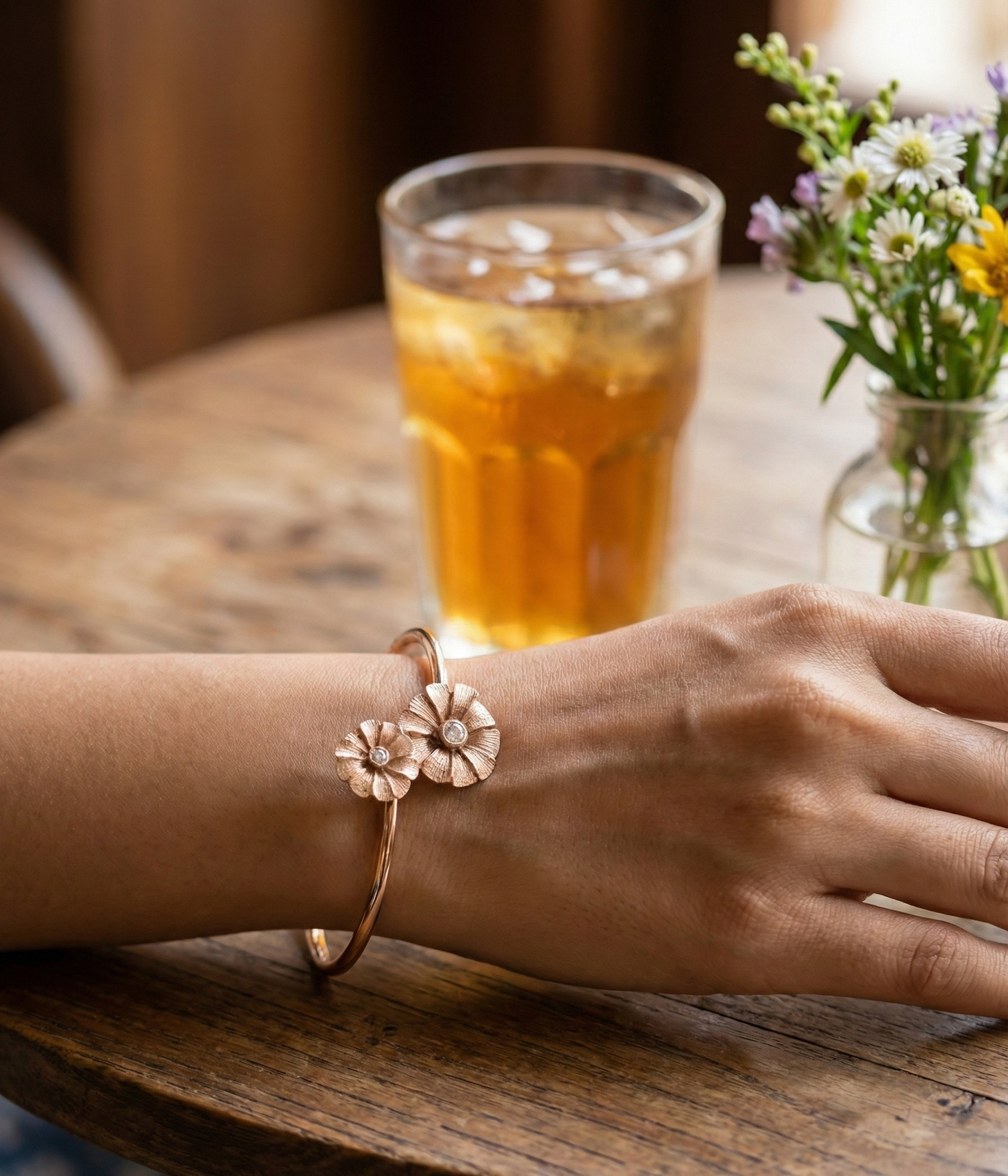 Rose Gold Twilight Adjustable Bracelet | RVK-20