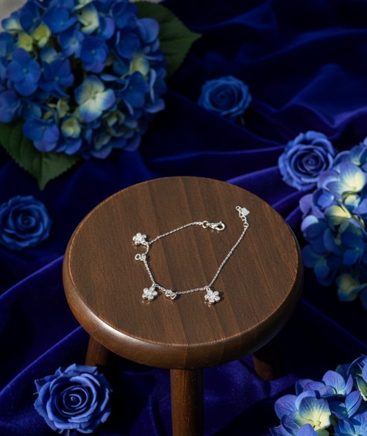 Silver Elara Link Bracelet | RVB-22