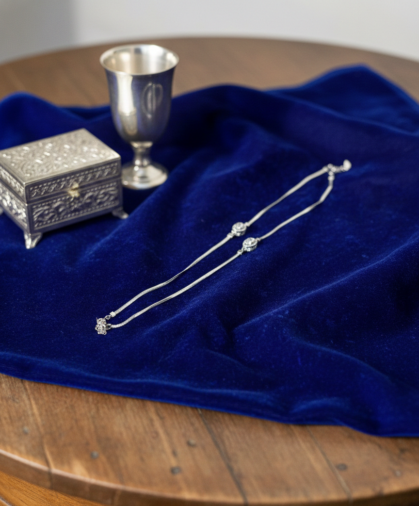 Silver Opal Dream Anklet | RVA-23