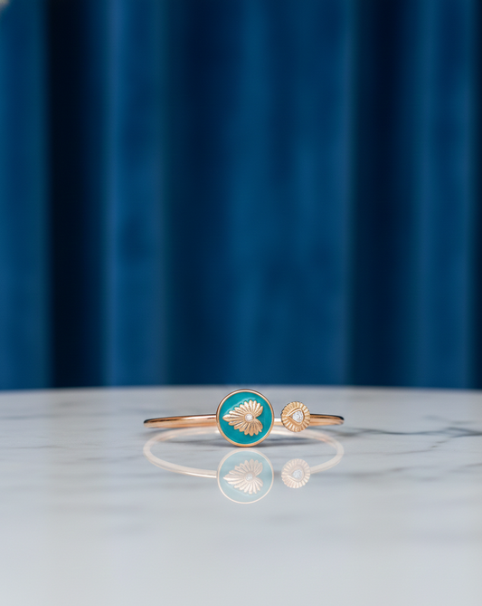 Rose Gold Roseveil Adjustable Bracelet | RVK-10