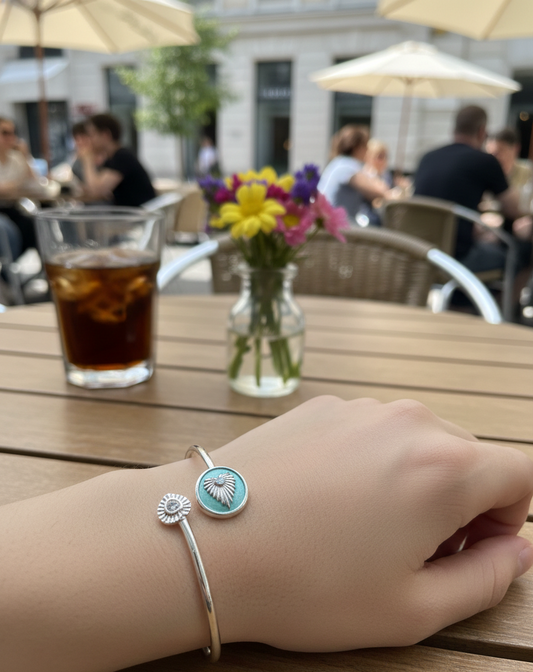 Silver Nocturne Adjustable Bracelet | RVK-6