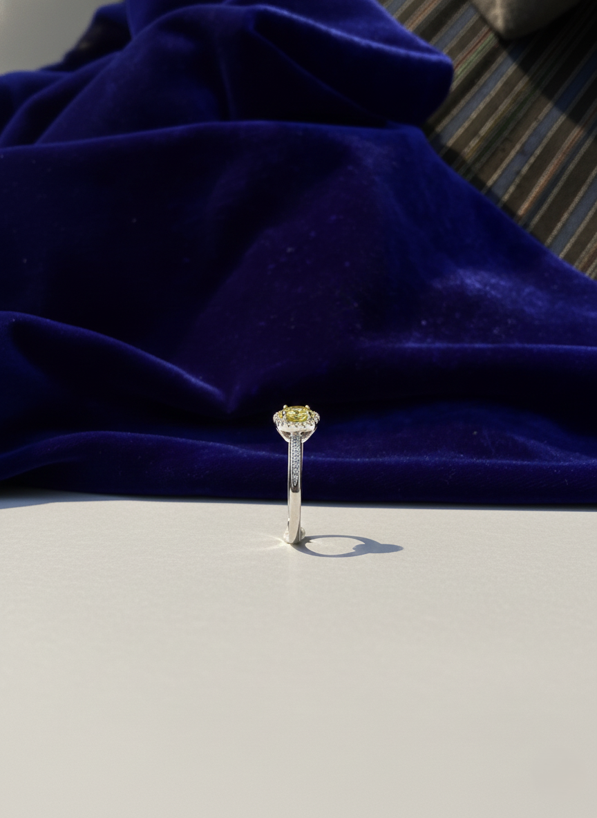 Silver Citrine Ascend Ring | RVR-12