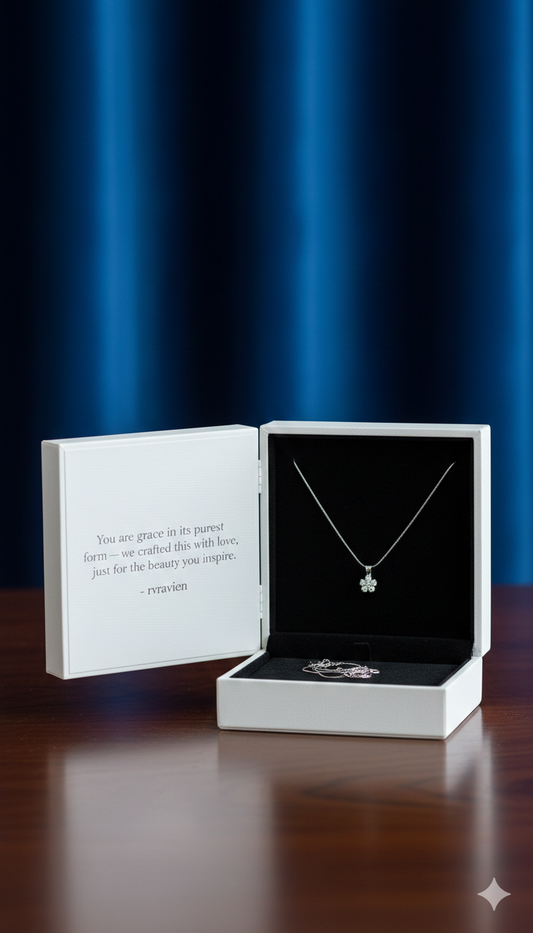 Silver Timeless Bloom Pendant | RP-23