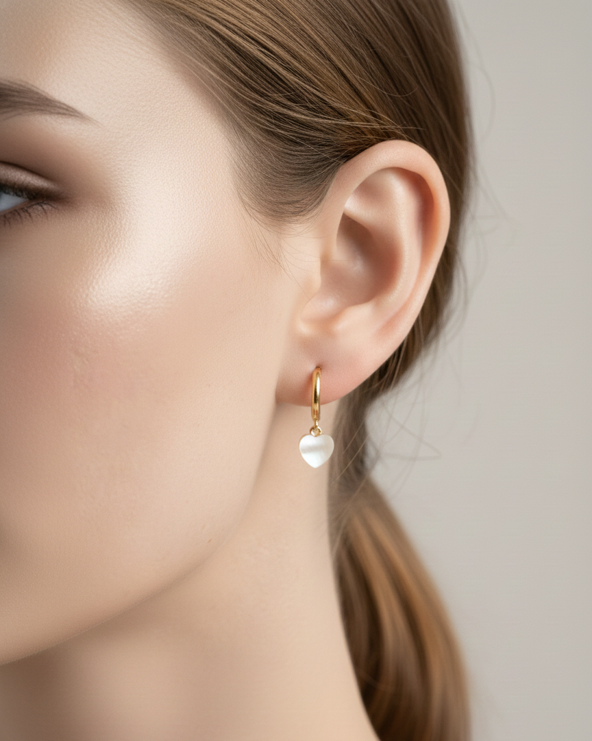Rose Gold Étoile Royale Earrings | RER-12