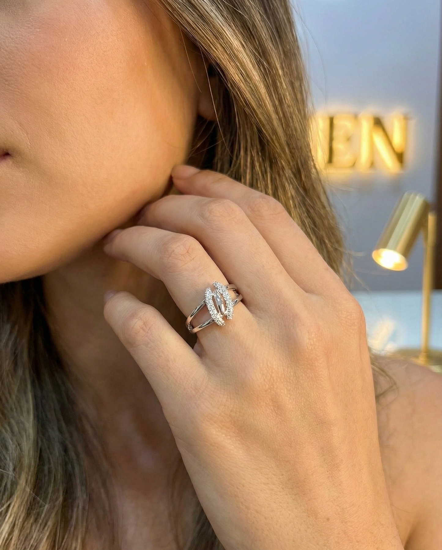 Silver Celeste Royale Ring | RVR-17