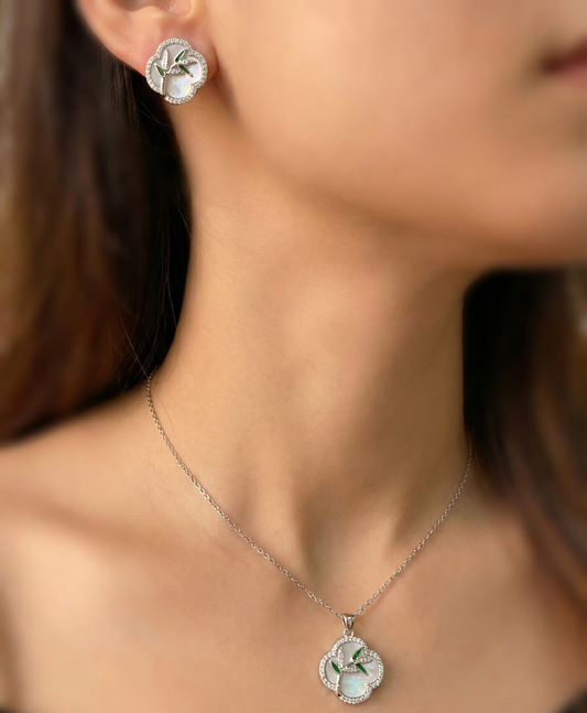 Silver Gracefall Set |RVS11