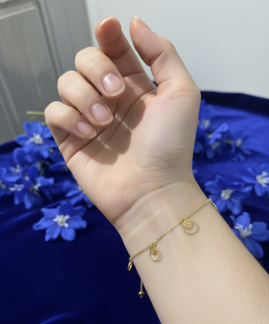 Gold Silvara Bracelet| RVB-23