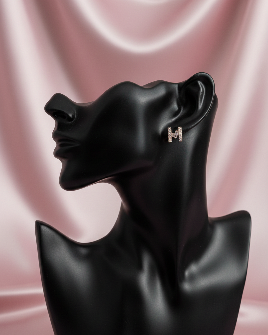 Silver Aurora Poise Earrings | RVER-13