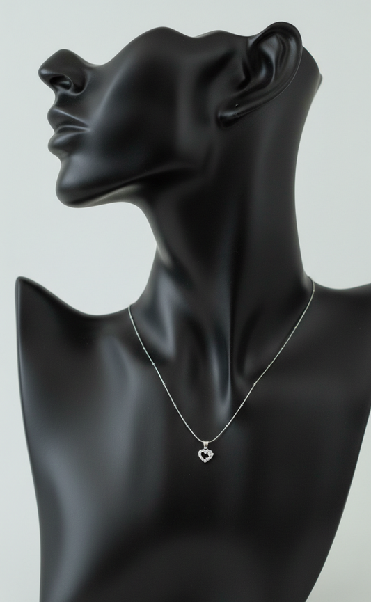 Silver Infinity Crest Pendant | RP-9