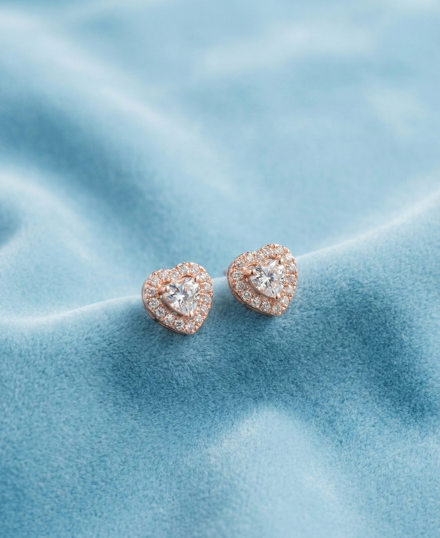Rose Gold Pearl Ascend Earrings | RVER-16