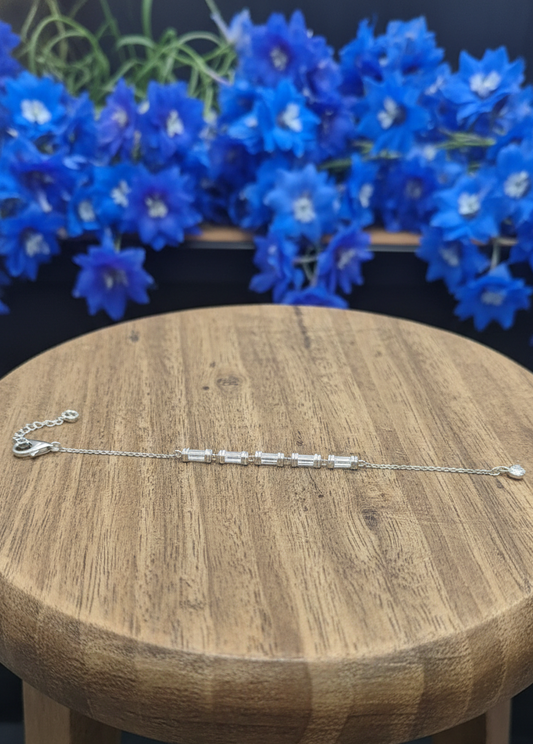 Silver Soft Gleam Bracelet| RVB-56