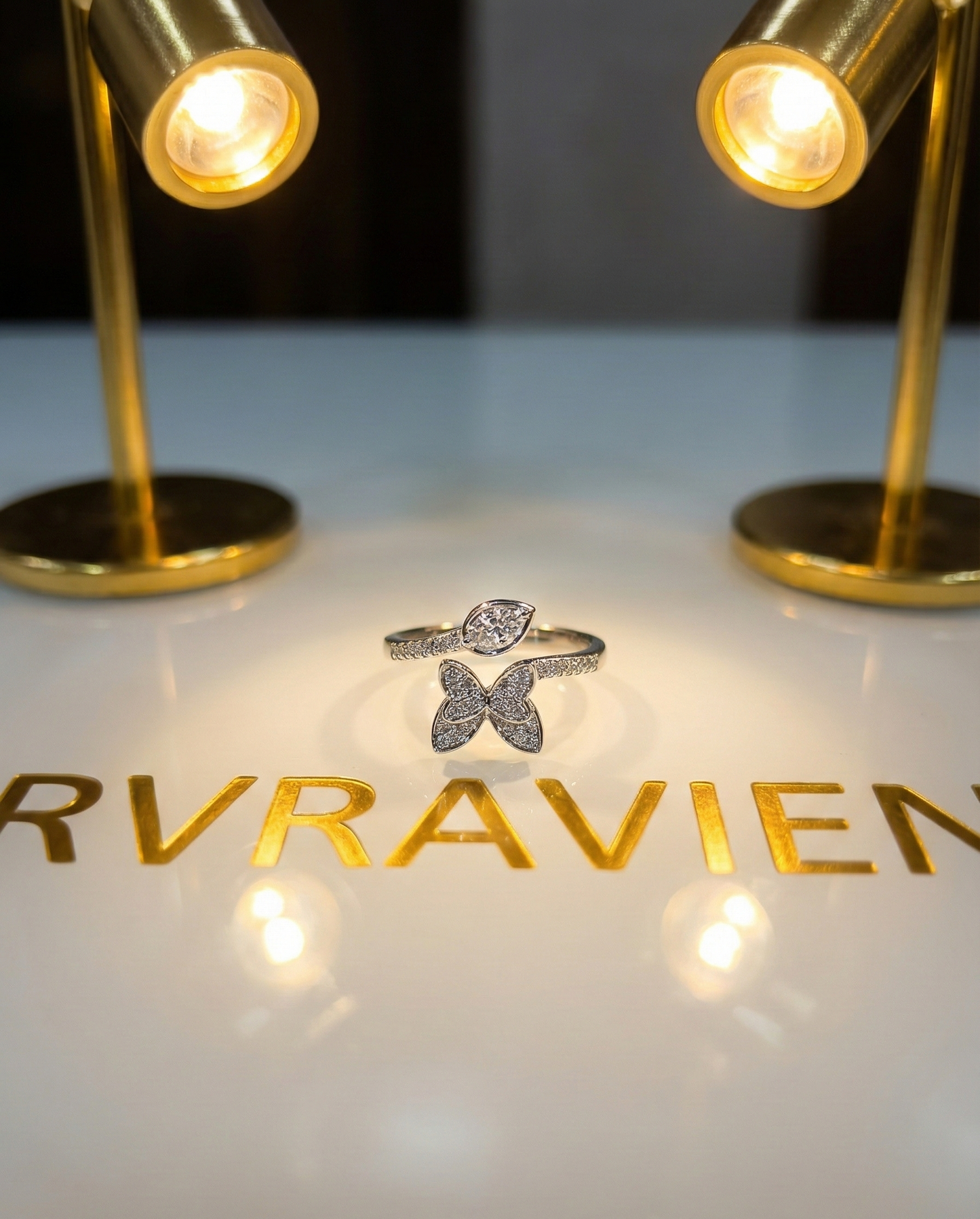 Silver Royal Wingcrest Ring | RVR-13