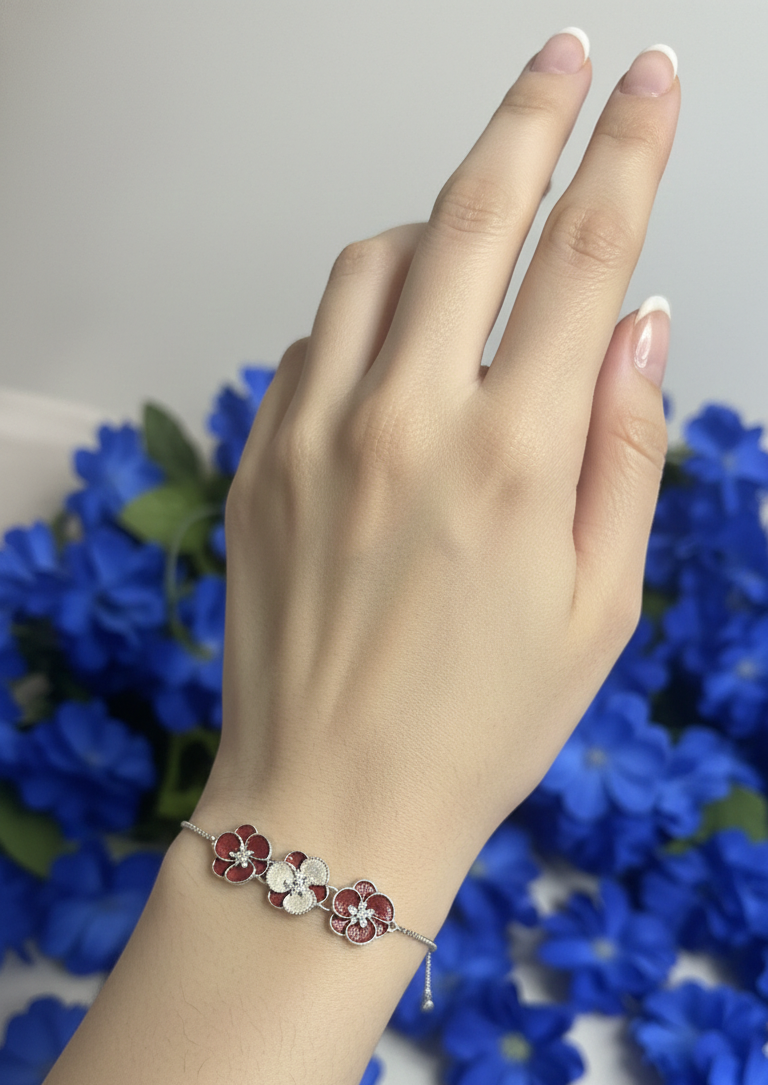 Silver Pearlmist Bracelet| RVB-20