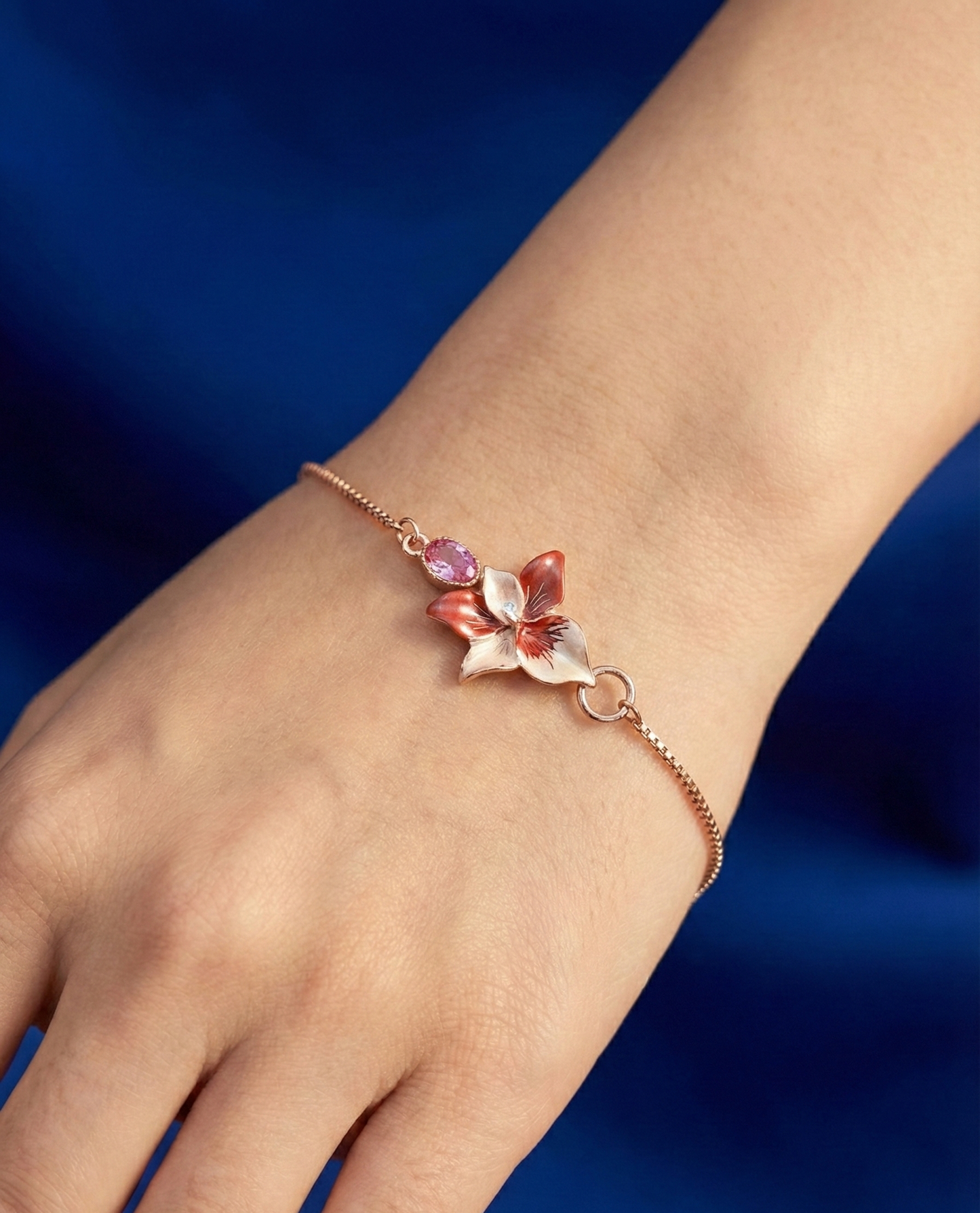 Silver Gracefall Bracelet|RVB-8