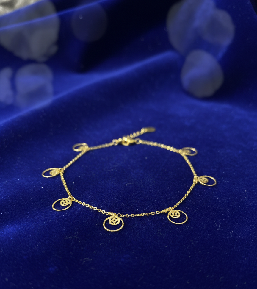 Gold Silvara Bracelet| RVB-23