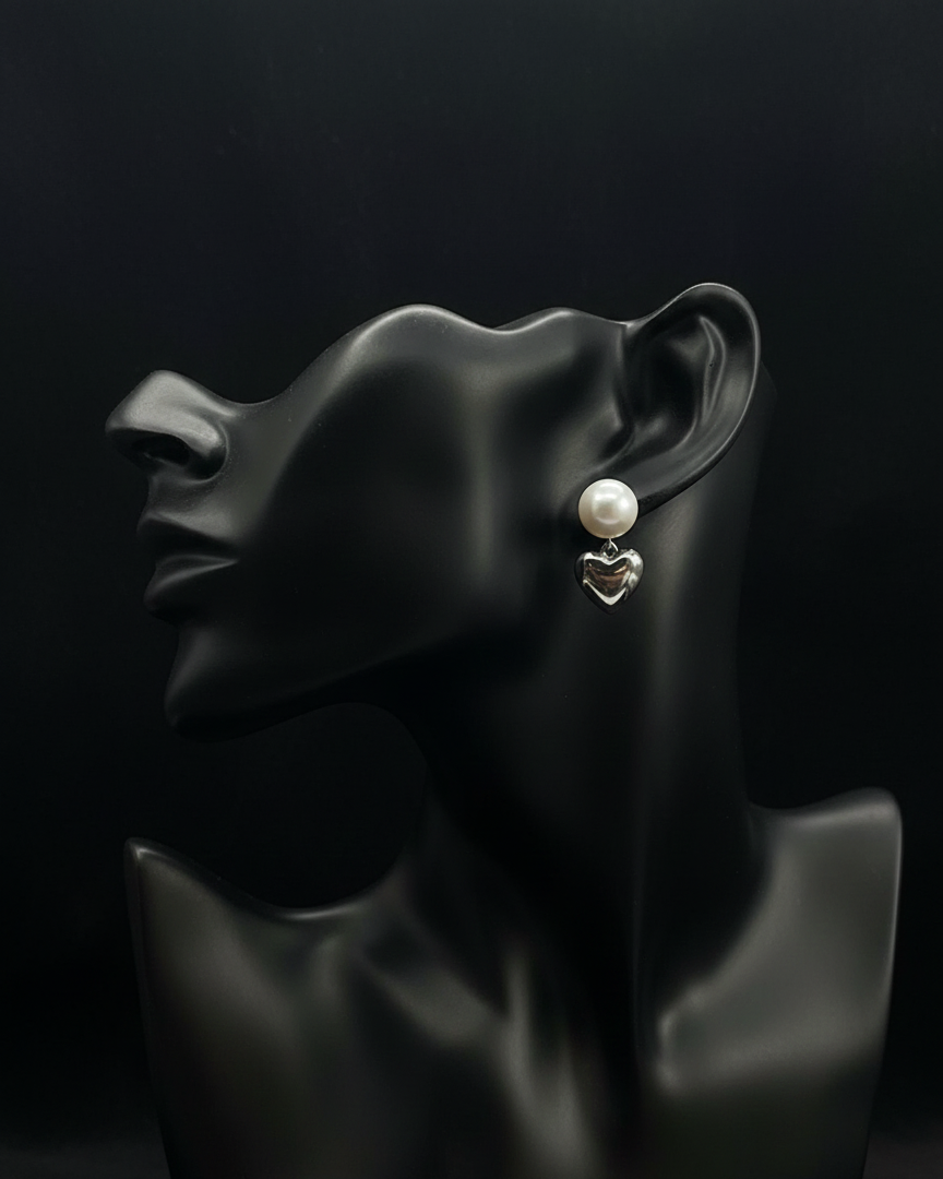 Silver Lunar Grace Earrings | RVE-10