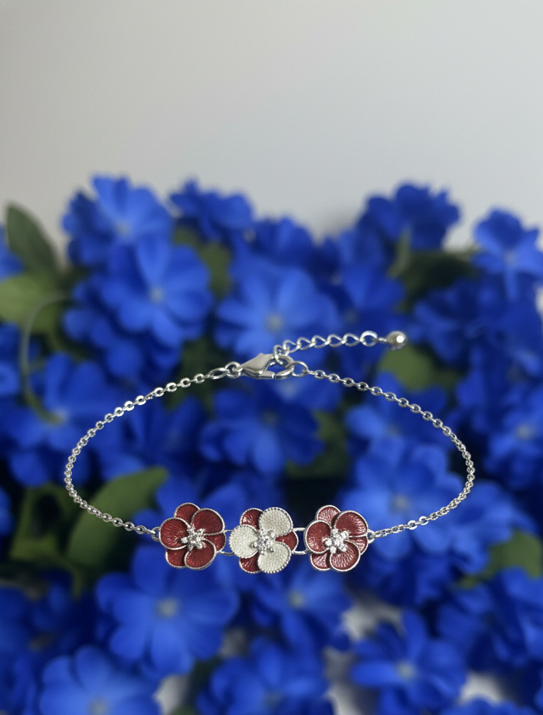 Silver Pearlmist Bracelet| RVB-20