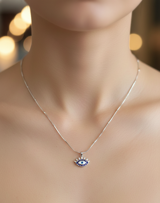 Silver Vogue Evil Eye |RV-15