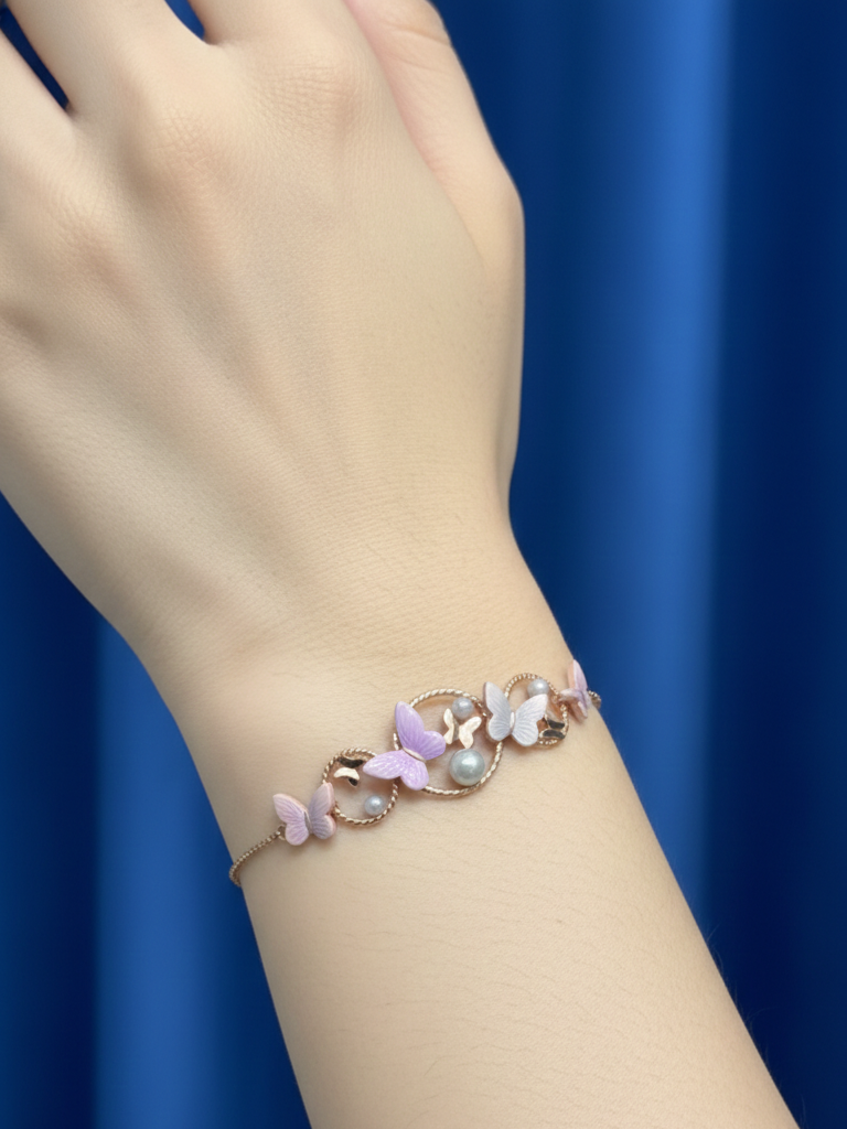 Rose Gold Drift Bracelet| RVB-15