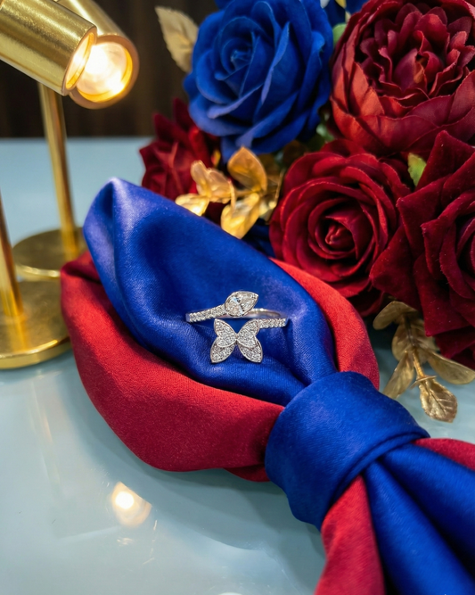 Silver Royal Wingcrest Ring | RVR-13