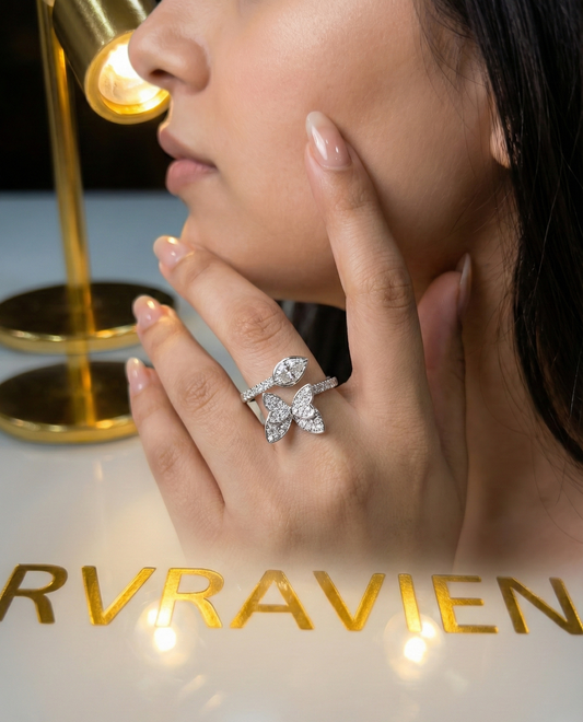 Silver Royal Wingcrest Ring | RVR-13