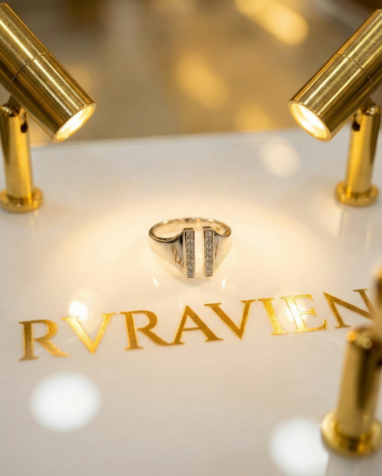 Silver Nocturne Bloom Ring | RVR-2