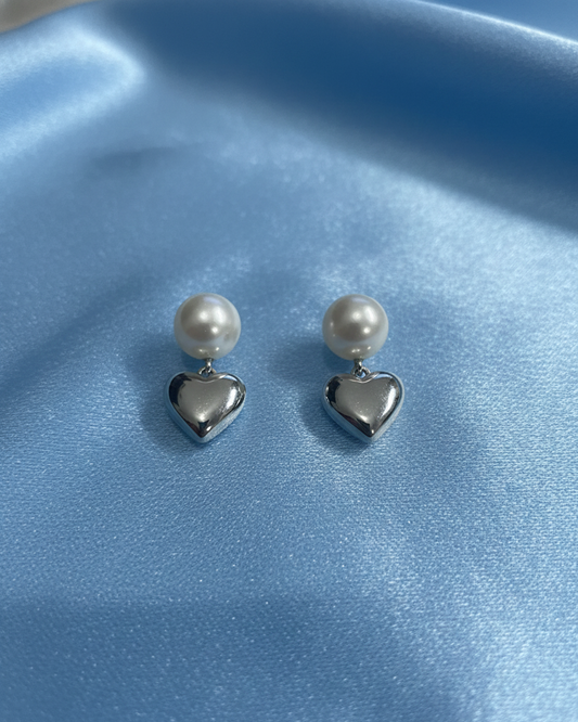 Silver Lunar Grace Earrings | RVE-10