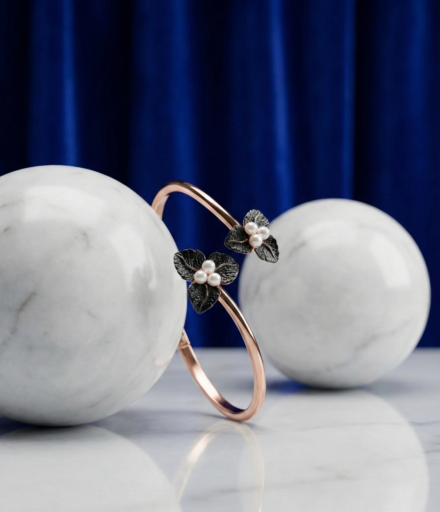 Rose Gold Celestia Adjustable Bracelet | RVK-15