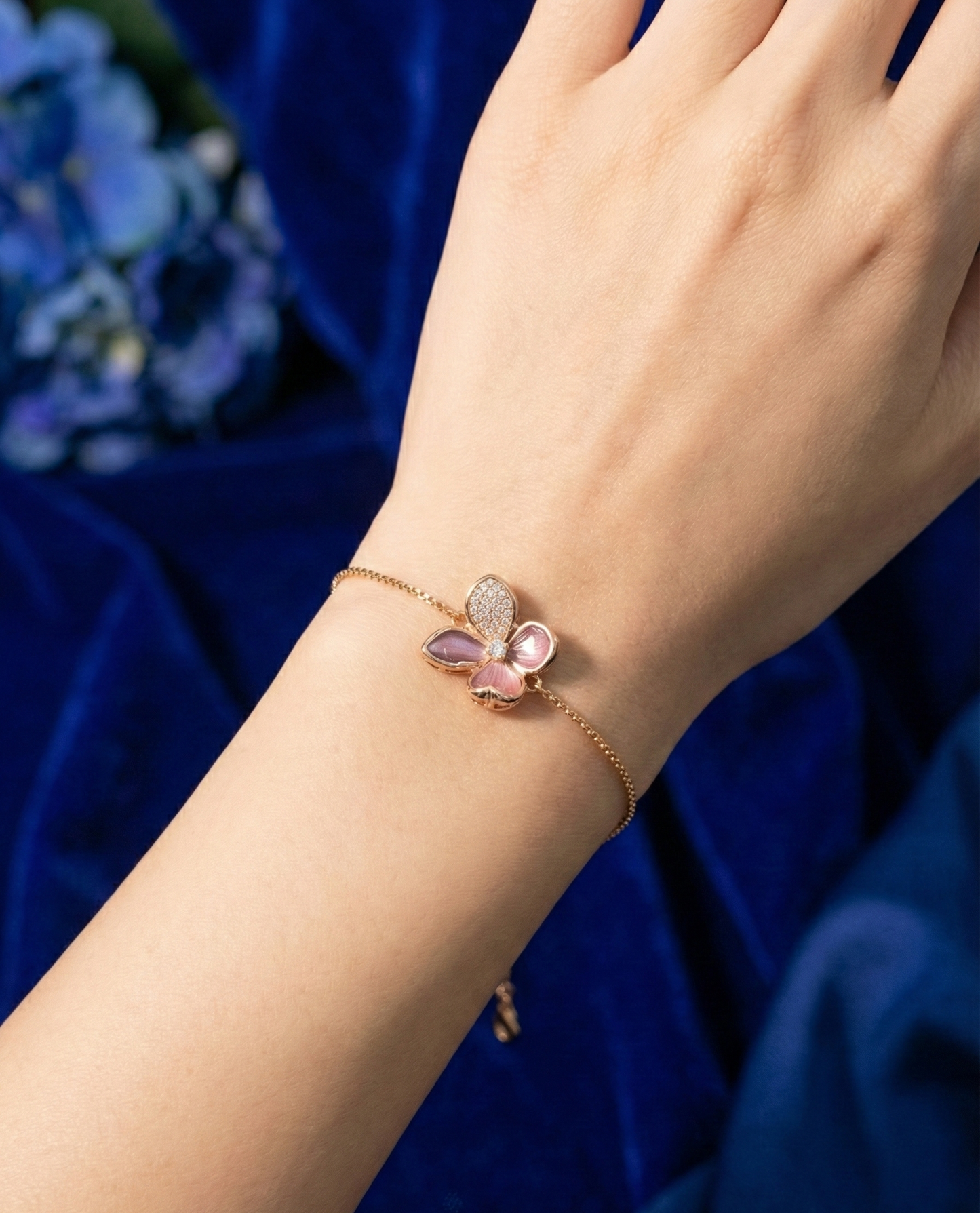 Silver Opaline Whisper Bracelet|RVB-7