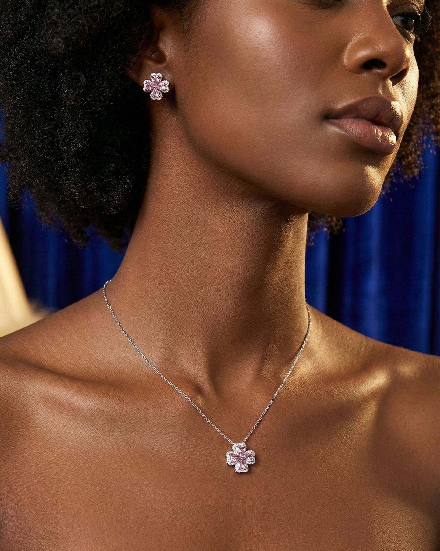 Silver Astral Pink Petal Set |RVS2