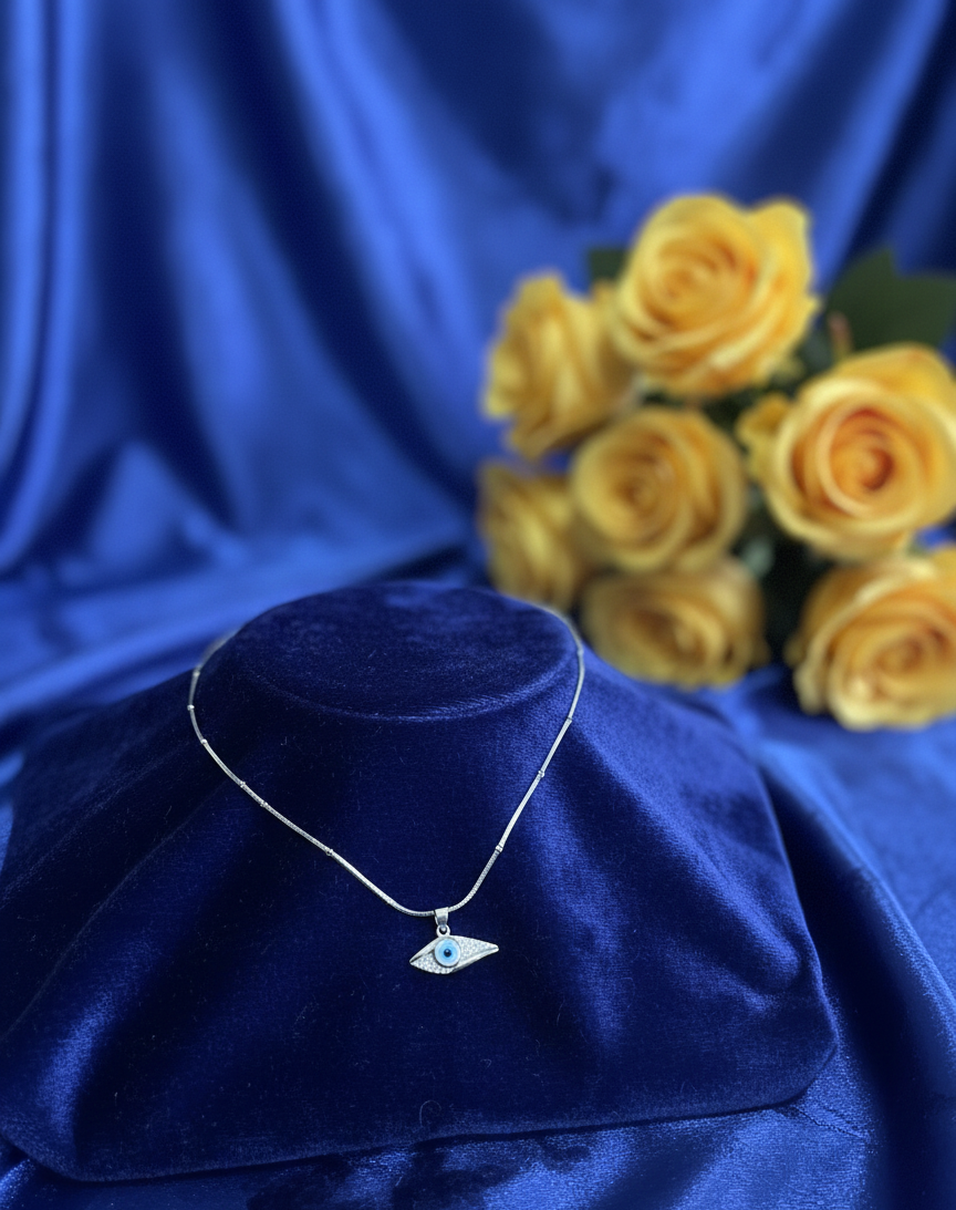 Silver Mystic Protection Evil Eye | RV-12