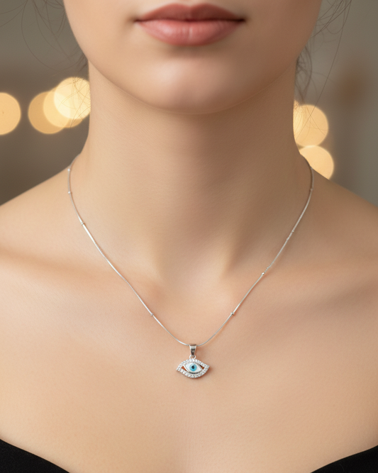 Silver Neo Style Evil Eye |RV-14