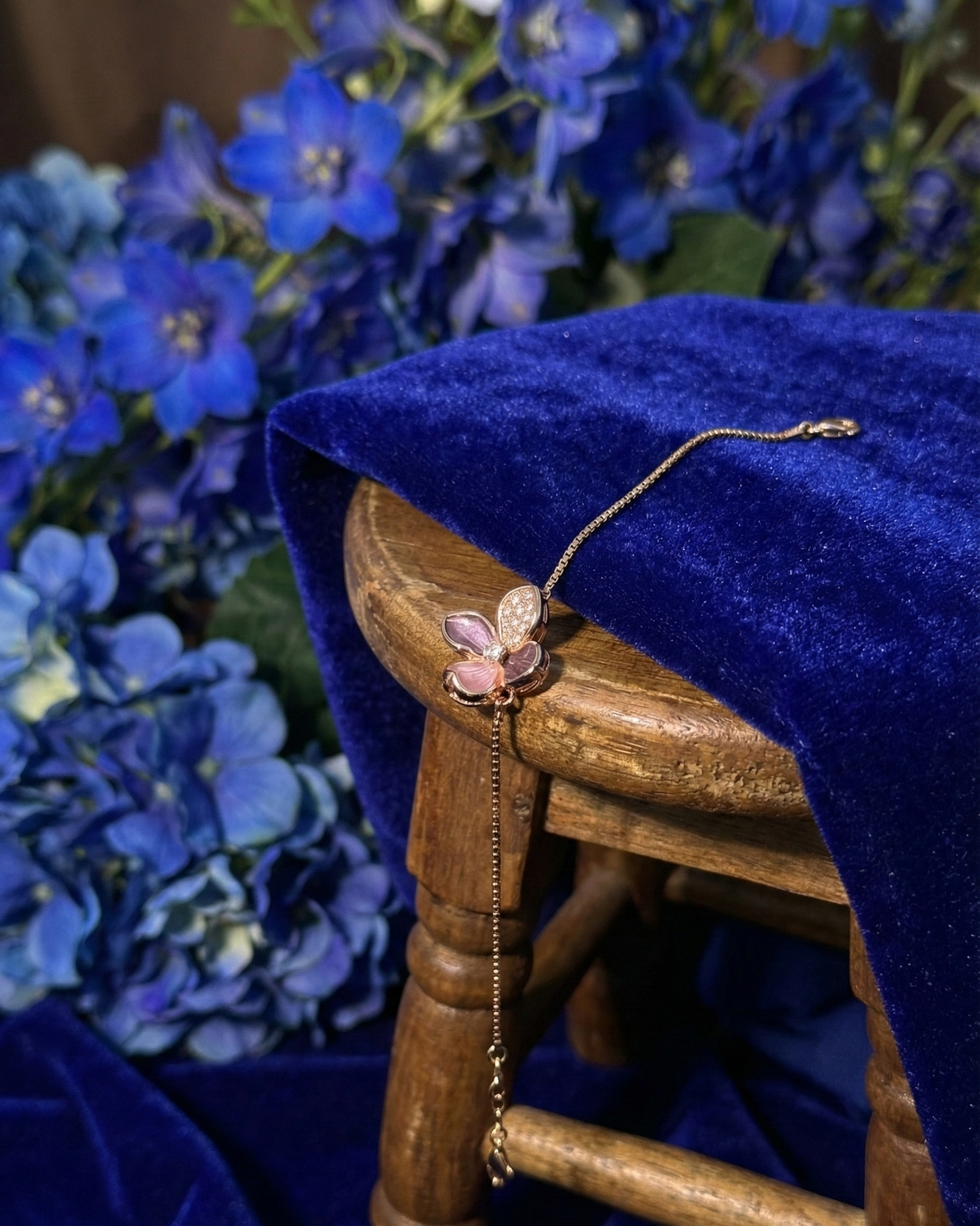 Silver Opaline Whisper Bracelet|RVB-7